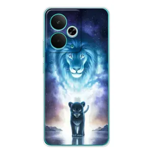 Чехол со Львом для Realme 14T (VPrint) (Маленький лев)