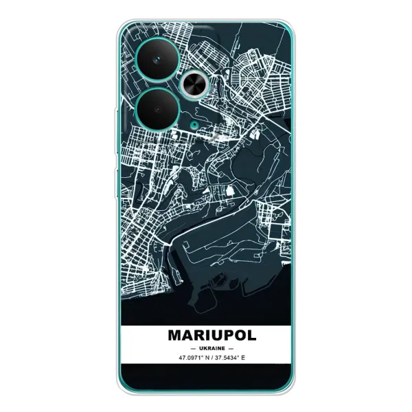 Чохол з принтом «Маріуполь» для Realme 14T