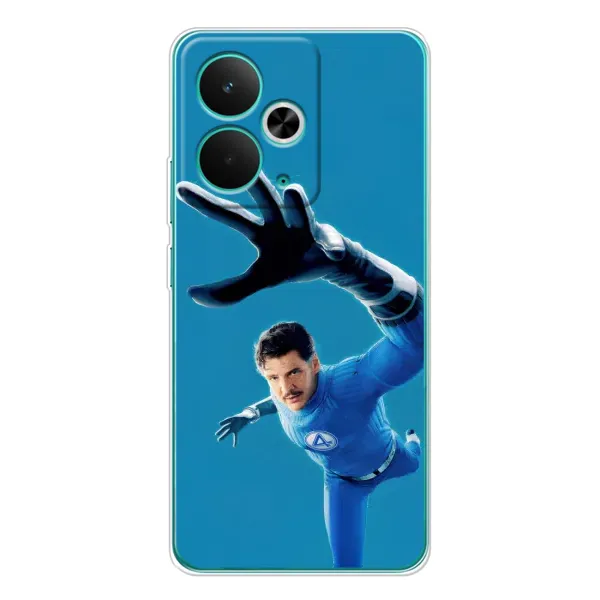 Чехол с принтом «Мистер Фантастик супергерой» для Realme 14T Чехол с принтом «Мистер Фантастик супергерой» для Realme 14T
