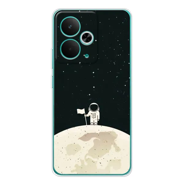 Чехол с принтом «На луне» для Realme 14T