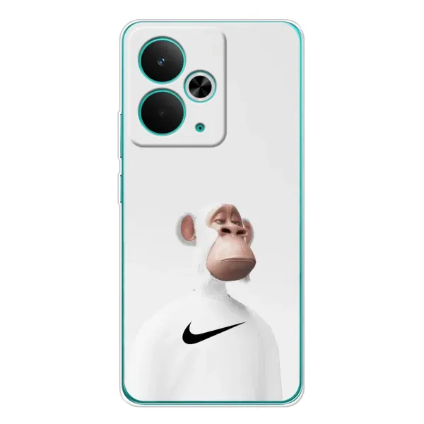 Чехол с принтом «обезьяна NFT Nike» для Realme 14T
