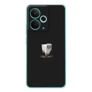 Чохол Майнкрафт на Realme 14T (AlphaPrint) Minecraft (Овечка Майнкрафт)