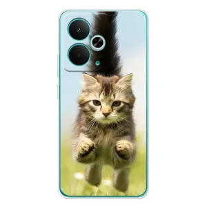 Чохли з Котиками для Realme 14T (VPrint) (Прижок кота)