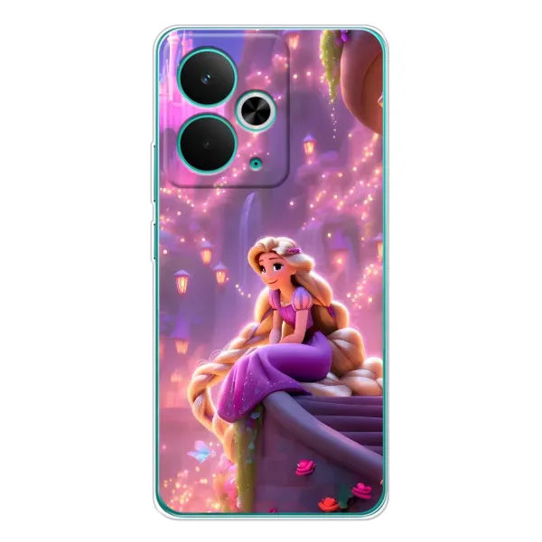 Чохол з принтом «Рапунцель у замку» для Realme 14T Чохол з принтом «Рапунцель у замку» для Realme 14T