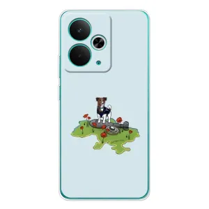 Чохли з картинкою собаки Патрон для Realme 14T (AlphaPrint) (Сапер Пес)