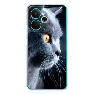 Чохли з Котиками для Realme 14T (VPrint) (Сірий Кіт)