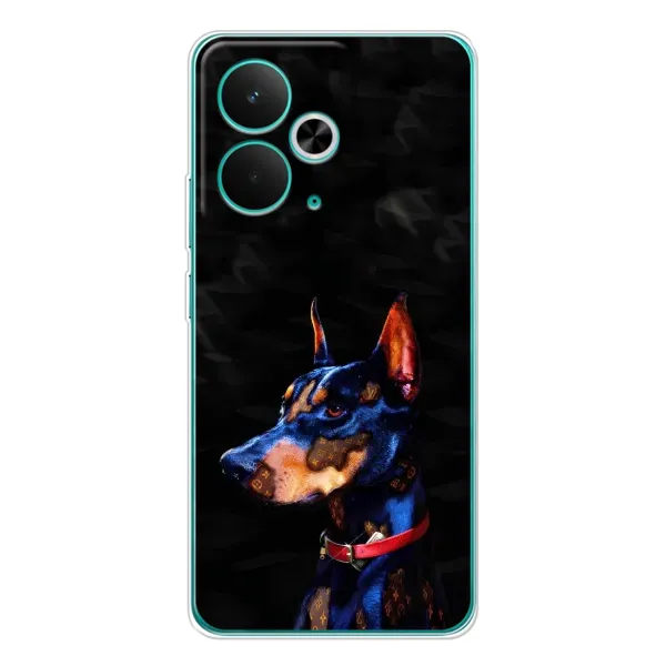 Чехол с принтом «Собака» для Realme 14T