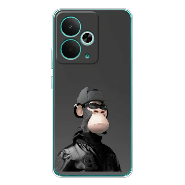 Чехол с принтом «стильная обезьяна NFT» для Realme 14T