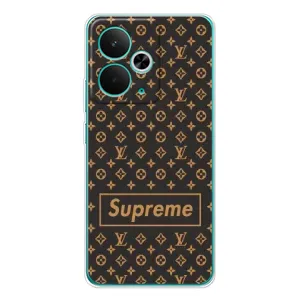 Чехол для Realme 14T с картинкой Supreme (AlphaPrint) (Supreme LV)