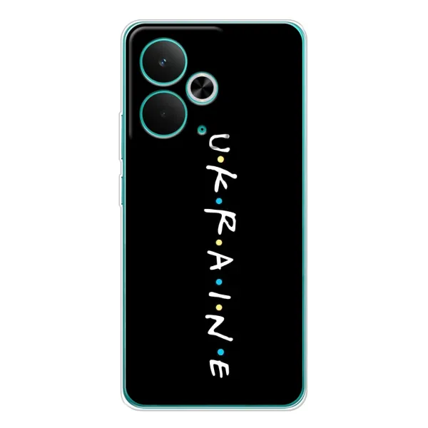 Чехол с принтом «ukraine» для Realme 14T