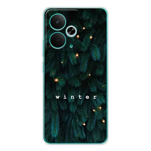 Чехол с принтом «Winter» для Realme 14T