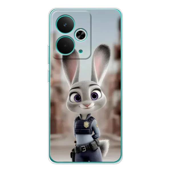 Чохол з принтом «Офіцер Джуді Гопс» для Realme 14T Чохол з принтом «Офіцер Джуді Гопс» для Realme 14T