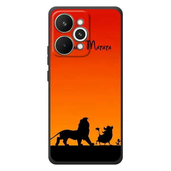 Чохол з принтом «Акуна Матата закат» для Realme 15 Pro