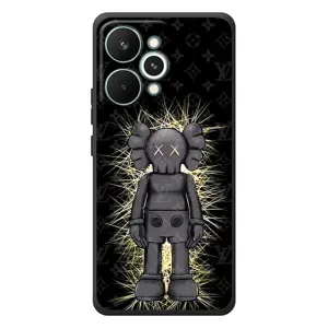 Чохли для RealMe 15 Pro - Bearbrick Louis Vuitton (PREMIUMPrint) (Bearbrick LV)