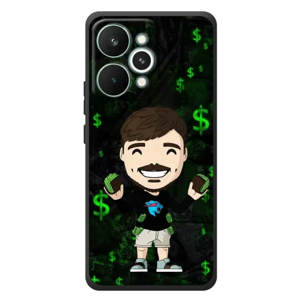Чохол з принтом «Блогер Beast» для Realme 15 Pro