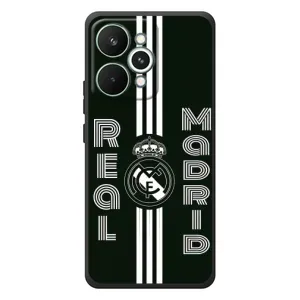 ФК Реал Мадрид чехлы для RealMe 15 Pro (AlphaPrint) (черно белый Реал)