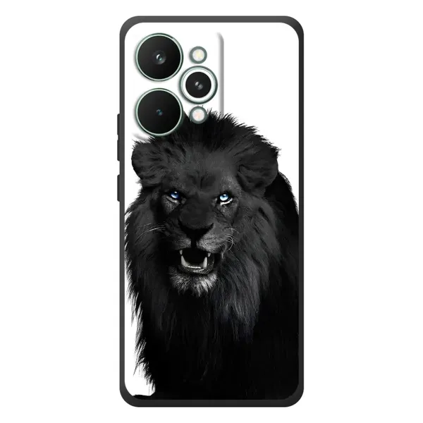 Чохол з принтом «Чорний ЛЕВ» для Realme 15 Pro