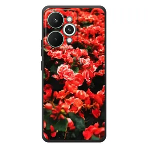 Чохли з квітами для RealMe 15 Pro (VPrint) (Квіти червоні)