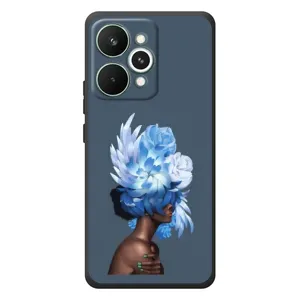 Чехлы (ART) Цветы на RealMe 15 Pro (VPrint) (Квіти на голові)