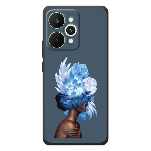 Чохол з принтом «Квіти на голові» для Realme 15 Pro Чохол з принтом «Квіти на голові» для Realme 15 Pro