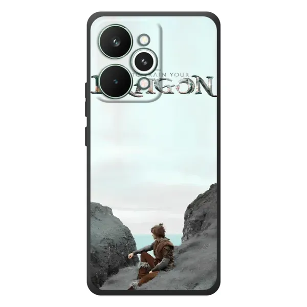 Чохол з принтом «Дракон лого» для Realme 15 Pro