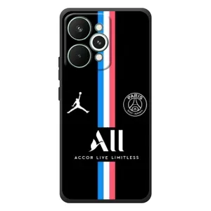 Чехлы PSG для RealMe 15 Pro (AlphaPrint) (футболка ПСЖ)