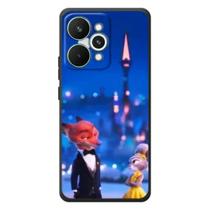 Чехол Зоотрополіс на RealMe 15 Pro (Романтический вечер Зверополис)