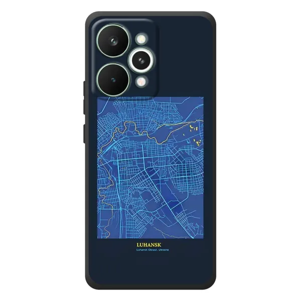 Чохол з принтом «Луганськ» для Realme 15 Pro