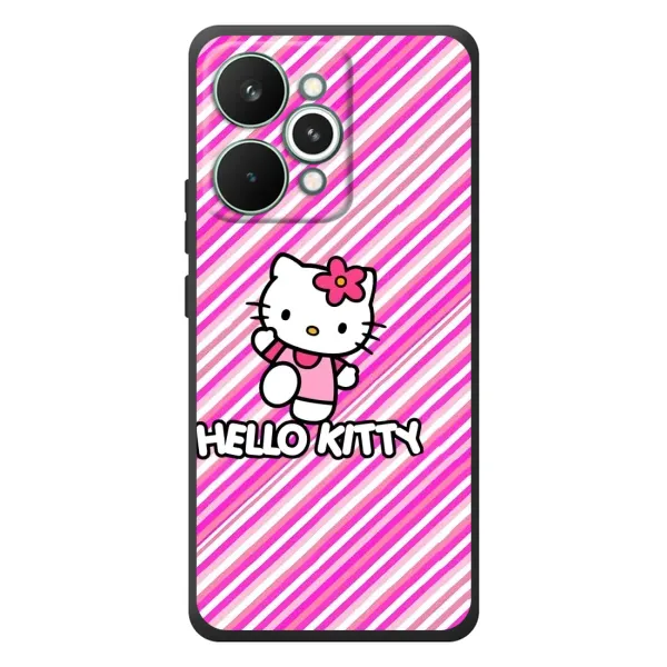 Чохол з принтом «Hello Kytty» для Realme 15 Pro