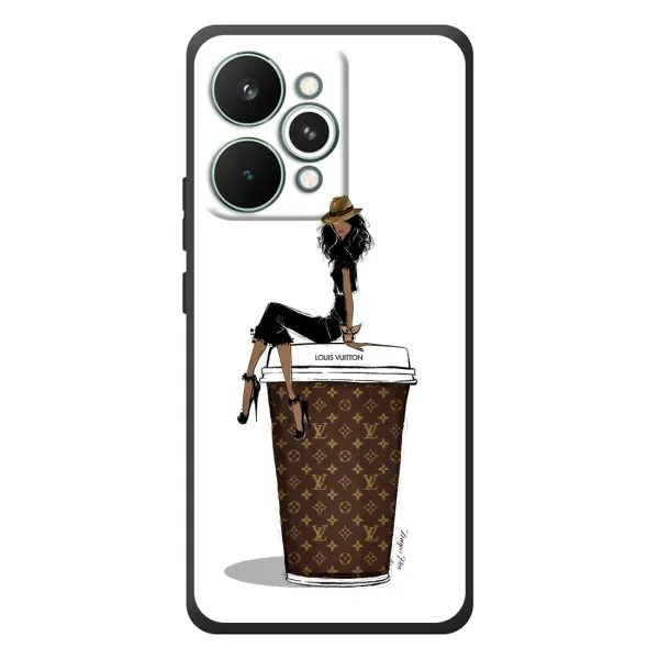 Чехол с принтом «кофе LOUIS VUITTON» для Realme 15 Pro Чехол с принтом «кофе LOUIS VUITTON» для Realme 15 Pro