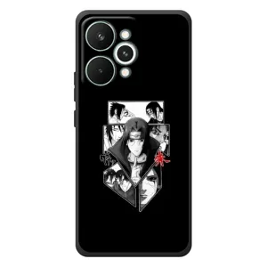 Чехлы на тему: Итачи Учиха для RealMe 15 Pro (AlphaPrint) (коллаж Итачи)