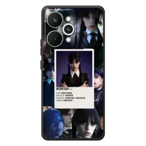 Чохли Венсдей на RealMe 15 Pro Уенсдей (AlphaPrint) (колаж Венздей)