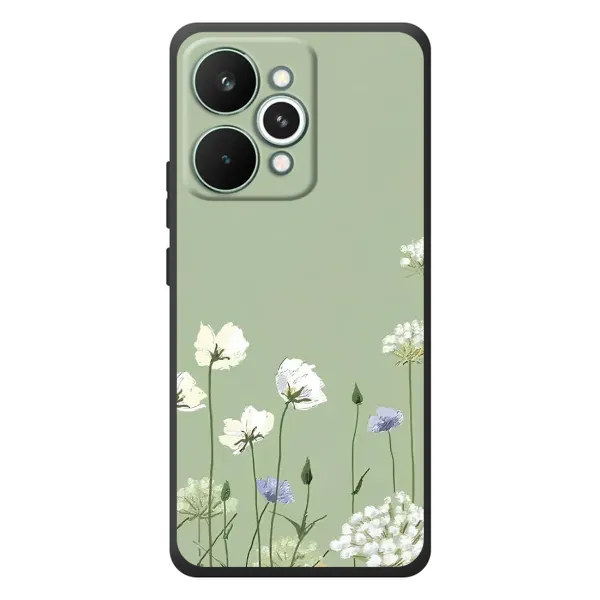 Чохол з принтом «Квіти на зеленому» для Realme 15 Pro Чохол з принтом «Квіти на зеленому» для Realme 15 Pro