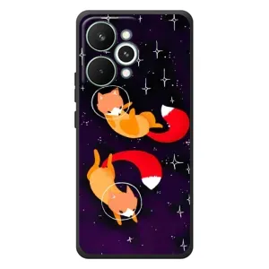 Чохли з картинкою Лисичка для RealMe 15 Pro (VPrint) (Лисички космонавти)
