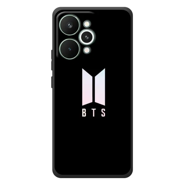 Чохол з принтом «Лого BTS» для Realme 15 Pro Чохол з принтом «Лого BTS» для Realme 15 Pro