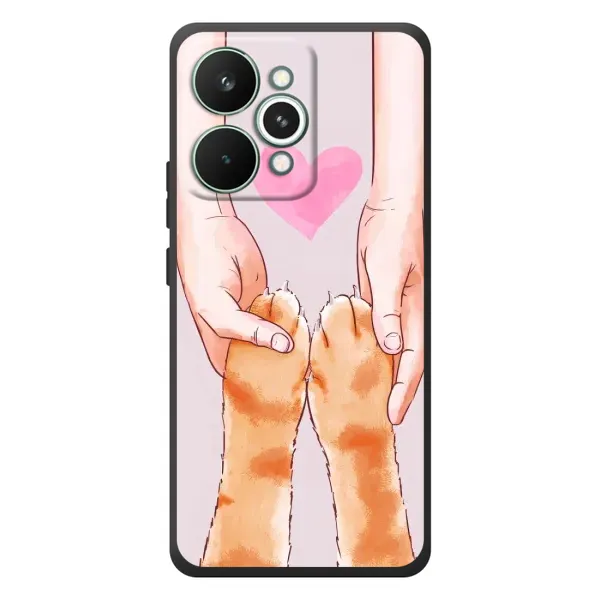 Чехол с принтом «Любовь к котикам» для Realme 15 Pro Чехол с принтом «Любовь к котикам» для Realme 15 Pro