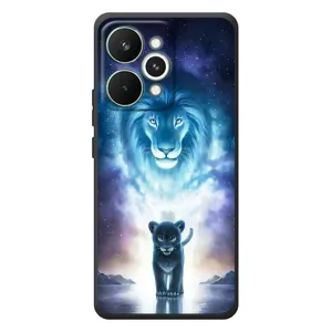 Чехол со Львом для RealMe 15 Pro (VPrint) (Маленький лев)