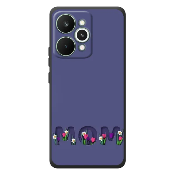 Чохол з принтом «Мама в квітах» для Realme 15 Pro