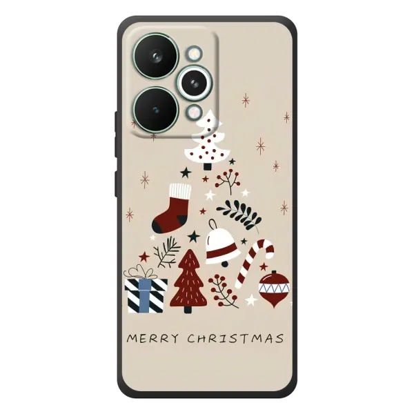 Чохол з принтом «Merry Christmas» для Realme 15 Pro Чохол з принтом «Merry Christmas» для Realme 15 Pro