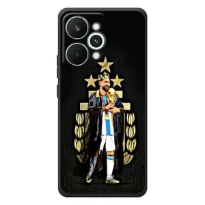 Чохли для RealMe 15 Pro (Leo чемпіон) (AlphaPrint) (Мессі Король)
