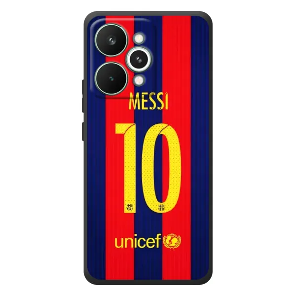Чохол з принтом «Messi Barca 10» для Realme 15 Pro