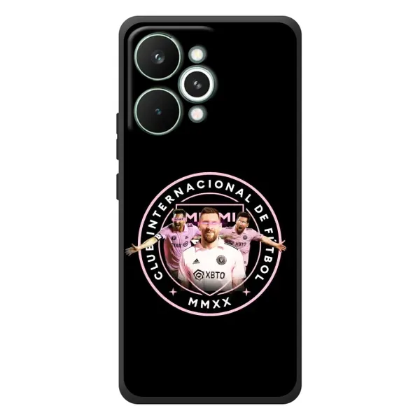 Чохол з принтом «Мессі в лого» для Realme 15 Pro Чохол з принтом «Мессі в лого» для Realme 15 Pro