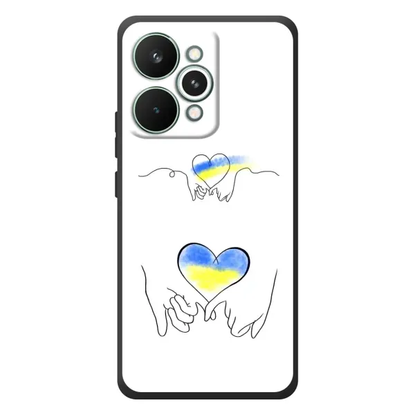 Чехол с принтом «Мир Украине» для Realme 15 Pro Чехол с принтом «Мир Украине» для Realme 15 Pro