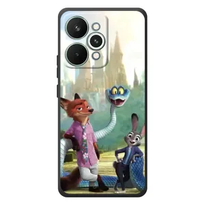 Чехол Зоотрополіс на RealMe 15 Pro (Герои мультфильма Зверополис)
