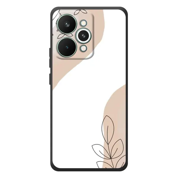 Чохол з принтом «Нюдова гілочка абстракція» для Realme 15 Pro Чохол з принтом «Нюдова гілочка абстракція» для Realme 15 Pro