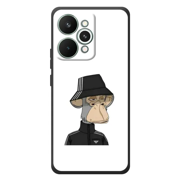 Чохол з принтом «мавпа NFT Adidas» для Realme 15 Pro