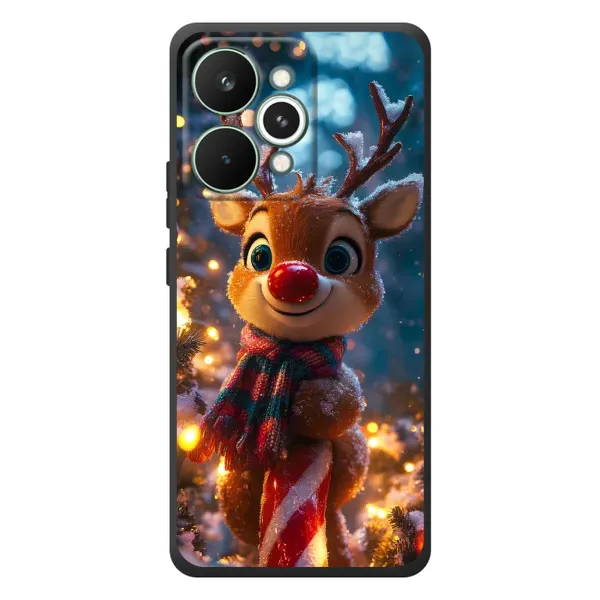 Чохол з принтом «Олень з шарфом» для Realme 15 Pro