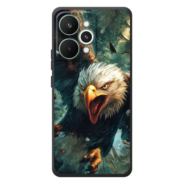 Чохол з принтом «Орел у польоті» для Realme 15 Pro
