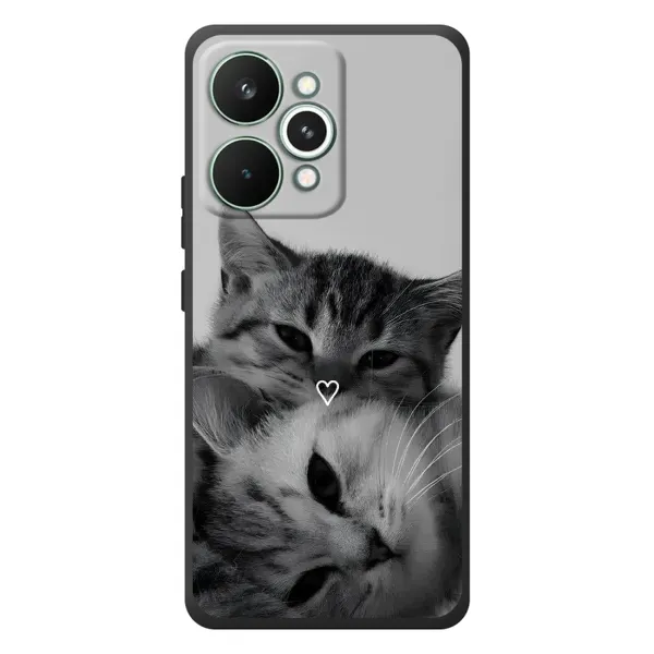 Чехол с принтом «Пара котов» для Realme 15 Pro