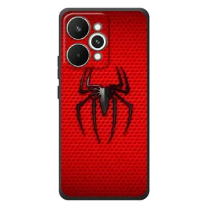 Чехол с человеком пауком для RealMe 15 Pro - (AlphaPrint) (Паук Марвел)